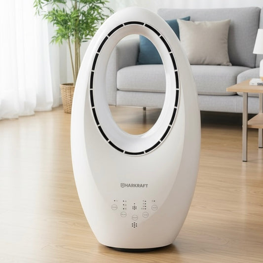 Ventilator Fără Lame HARKRAFT, 60W – Tehnologie Modernă, Siguranță și Confort Maxim
